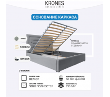 Кровать Krones Афина (мод. 1) 160*200