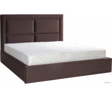 Кровать Krones Афина New (мод. 2) 160*200 велюр коричневый