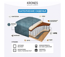 Диван-кровать Krones Цезарь (мод.3)