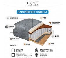 Диван-кровать Krones Атлант