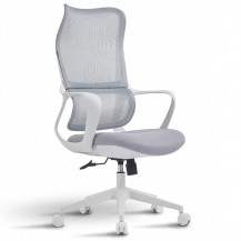 Кресло SPARX Ventura White серый/белый