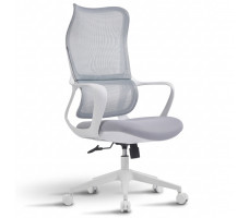 Кресло SPARX Ventura White серый/белый