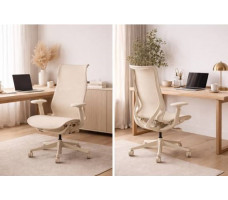 Кресло SPARX Stell Beige бежевый/хром