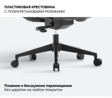 Кресло SPARX Hacker Black черный/черный