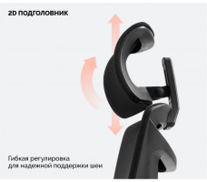 Кресло SPARX Hacker Black черный/черный