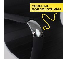 Кресло AksHome MARIANI (Мариани) экокожа черный