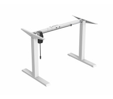 Стол с регулируемой высотой Electric Desk Compact White 138*80*1,8