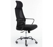Кресло SitUp ROLF chrome (сетка Black/Black)