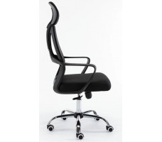 Кресло SitUp ROLF chrome (сетка Black/Black)
