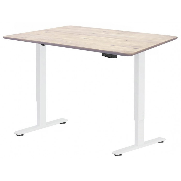 Стол с регулируемой высотой Wooden Electric Desk Light White 120*60*2,7 см (натуральное дерево)