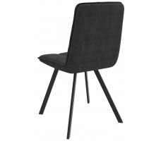 Стул поворотный Rom D-R 360 d24 black lux/черный