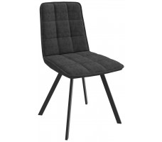 Стул поворотный Rom D-R 360 d24 black lux/черный