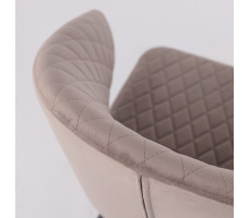 Стул ROB d05 cappuccino lux/черный