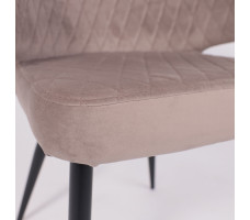 Стул ROB d05 cappuccino lux/черный