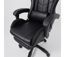 Кресло AksHome Turbo (Турбо) ECO черный