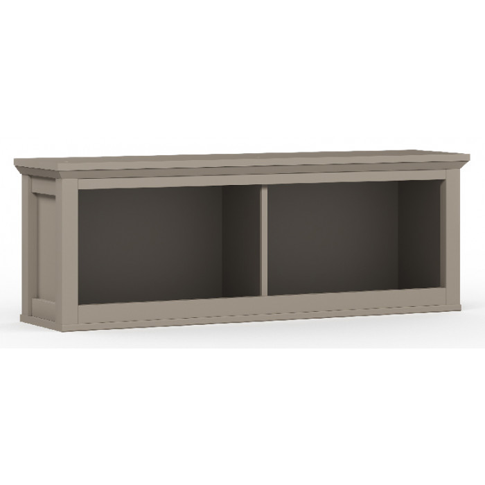 Шкаф навесной Classic SFW 120*30*42.5 глиняный серый