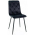 Стул Signal Jerry (Джерри) Velvet Bluvel 19 черный/черный