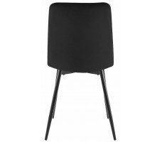 Стул Signal Jerry (Джерри) Velvet Bluvel 19 черный/черный
