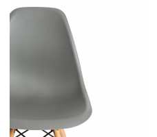 Стул TetChair Secret De Maison Сindy (EAMES) mod. 001 серый