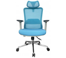 Кресло SitUp BLUE Chrome (Blue/Blue)