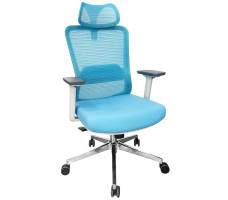 Кресло SitUp BLUE Chrome (Blue/Blue)