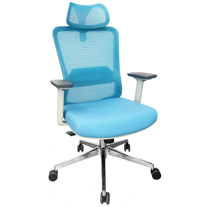 Кресло SitUp BLUE Chrome (Blue/Blue)