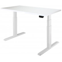 Стол с регулируемой высотой Ergo Desk Prime White 136*80*3,6