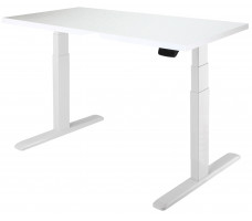Стол с регулируемой высотой Ergo Desk Prime White 136*80*3,6