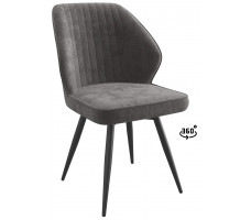 Стул поворотный Michael-R1 360 b28 antracite lux/черный
