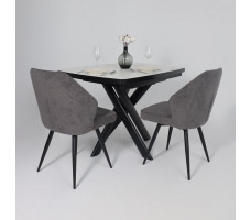Стул поворотный Michael-R1 360 b28 antracite lux/черный