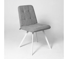 Стул Rommy b20  silver lux/белый