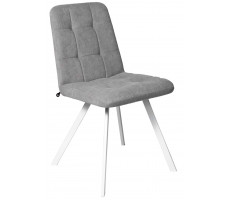 Стул Rommy b20  silver lux/белый