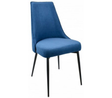 Стул Гальваник Милан Catania Dark blue / черный