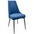 Стул Гальваник Милан Catania Dark blue / черный