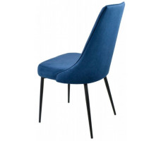 Стул Гальваник Милан Catania Dark blue / черный