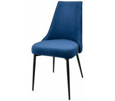 Стул Гальваник Милан Catania Dark blue / черный