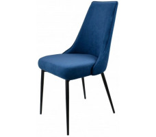 Стул Гальваник Милан Catania Dark blue / черный