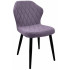 Стул  Гальваник Бергамо ткань Catania Lavender / черный