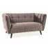 Диван SIGNAL CASTELLO VELVET 2 Bluvel 28
