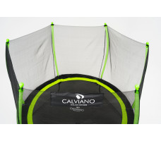 Батут с защитной сеткой Calviano 312 см - 10ft OUTSIDE master green (зеленый)