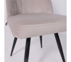 Стул поворотный Leonard M-R1 360 d07 pearl grey lux/черный