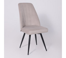 Стул поворотный Leonard M-R1 360 d07 pearl grey lux/черный