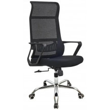 Кресло SitUp JET (Джет) chrome (сетка Black/Black)