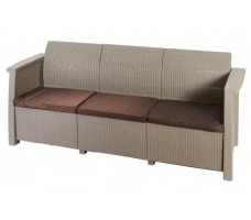 Скамья двухместная Toledo Love Seat Max капучино