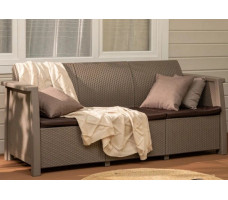Скамья двухместная Toledo Love Seat Max капучино