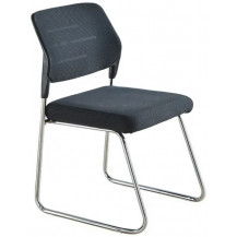 Стул SitUp SKY BLACK chrome (сетка Black/Black)