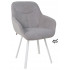 Стул поворотный Romeo Smile 360 b22 grey lux/белый
