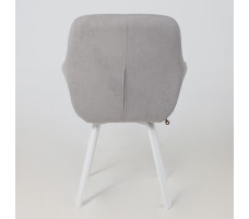 Стул поворотный Romeo Smile 360 b22 grey lux/белый