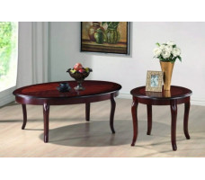 Стол журнальный SIGNAL ROYAL D 60*60*50 белый/белый