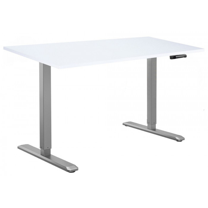 Стол с регулируемой высотой Manual DESKFIT DF100 GREY 120*65*2,5 см (столешница ЛДСП)